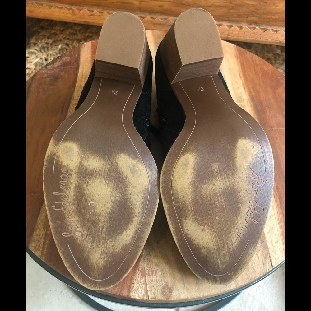 SAM EDELMAN SUEDE BOOTIES - Picture 5 of 5